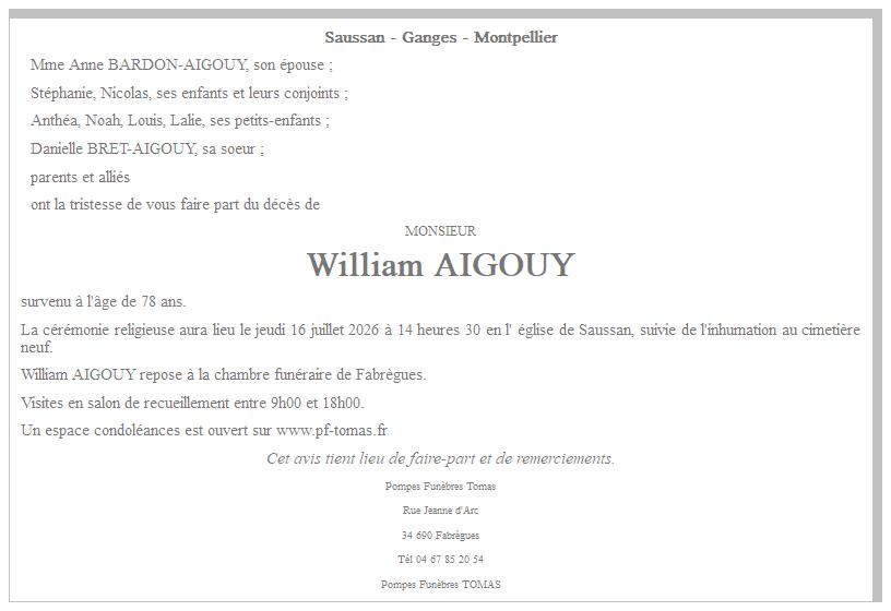 Image Annonce nécrologique