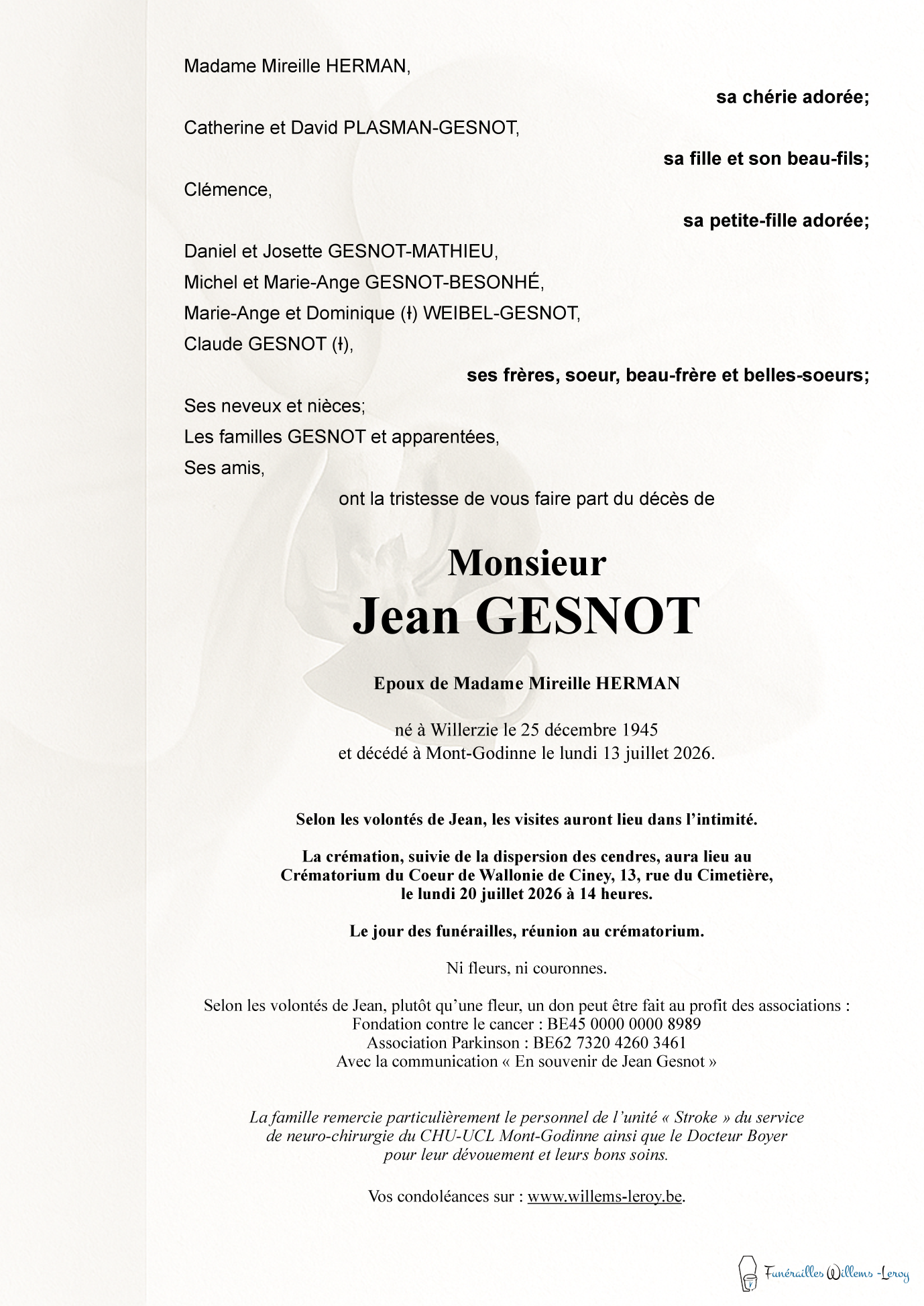 Image Annonce nécrologique