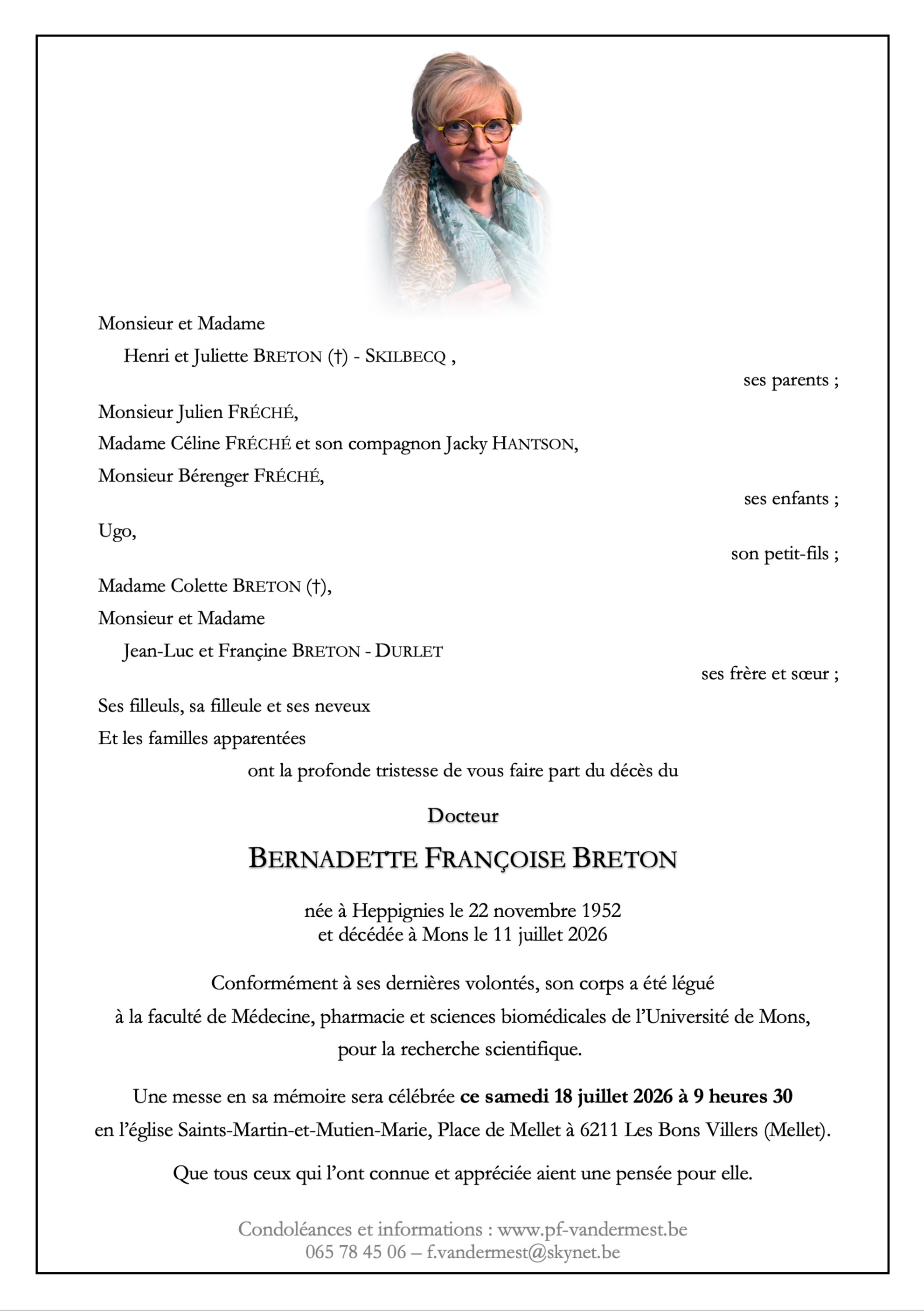 Image Annonce nécrologique