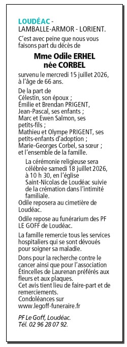 Image Annonce nécrologique