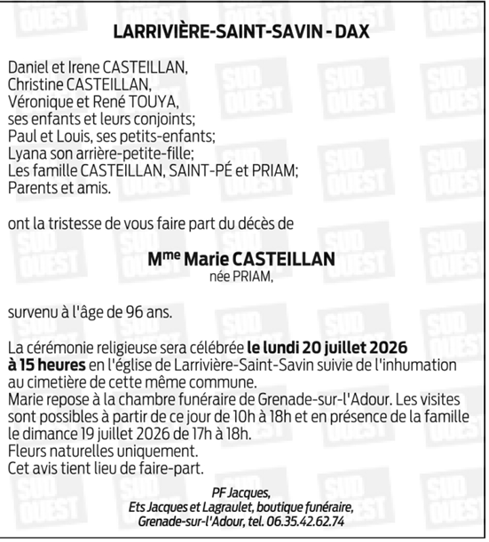 Image Annonce nécrologique