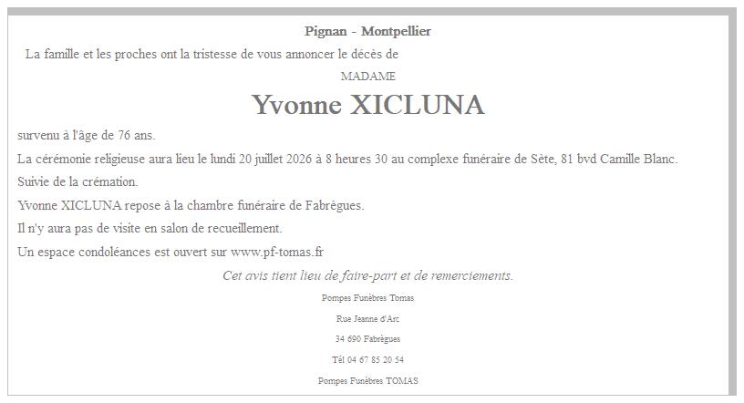Image Annonce nécrologique