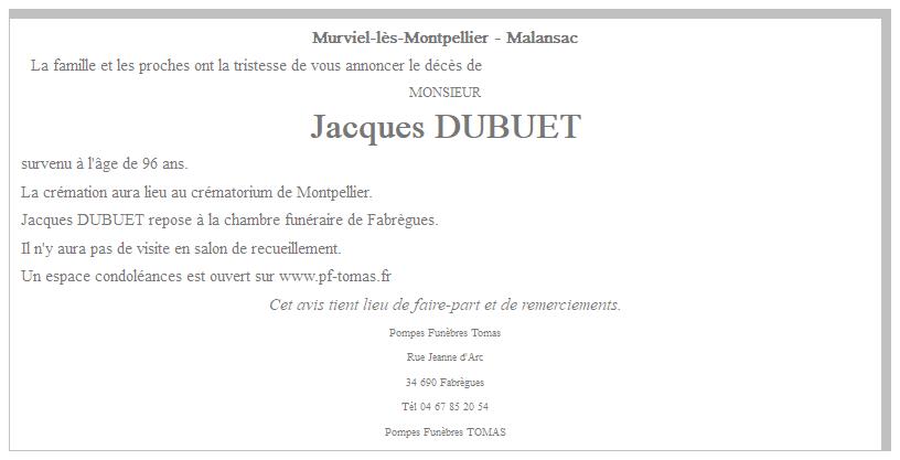 Image Annonce nécrologique