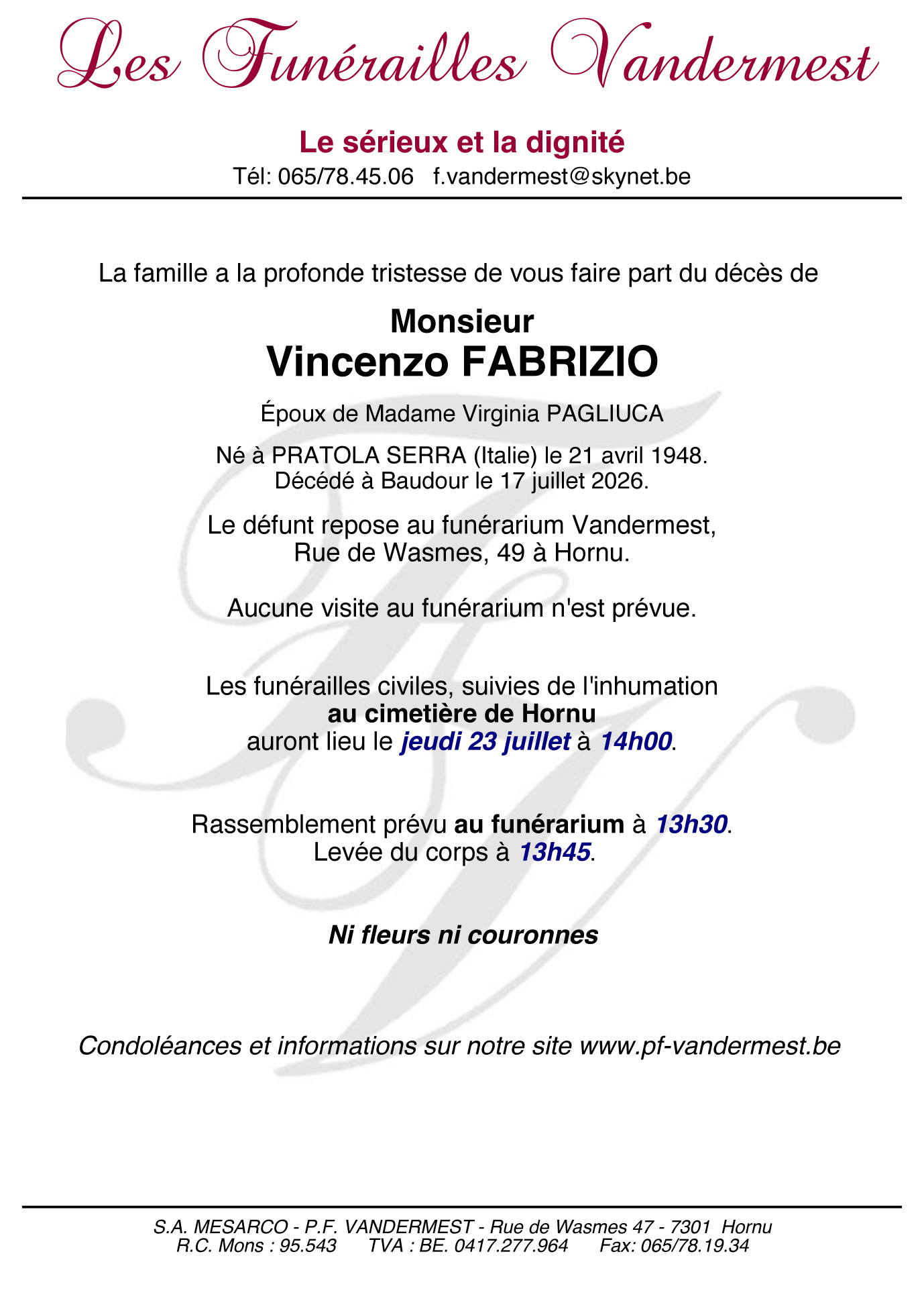 Image Annonce nécrologique