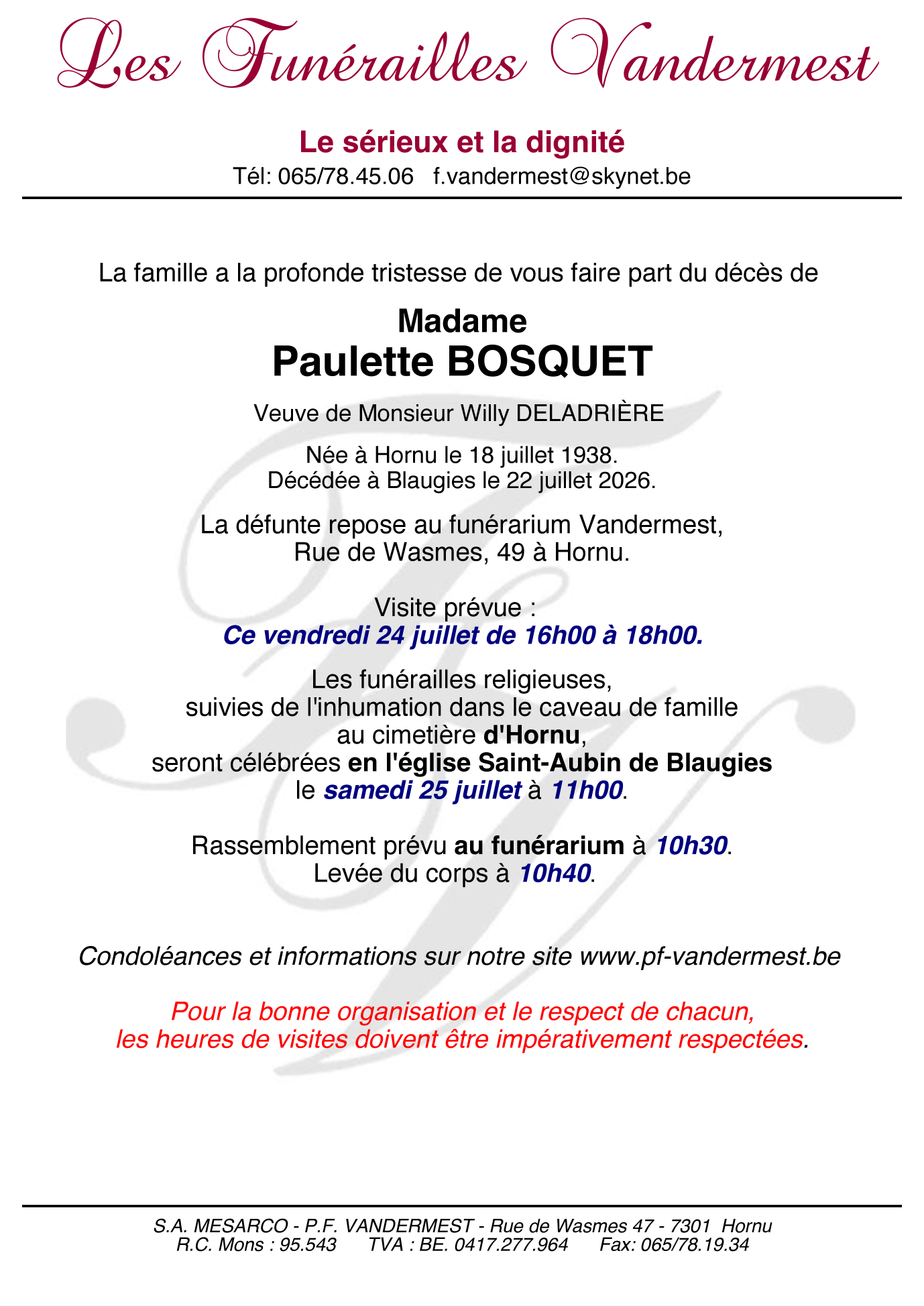 Image Annonce nécrologique