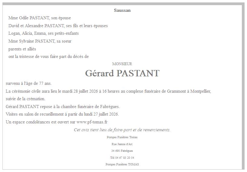 Image Annonce nécrologique