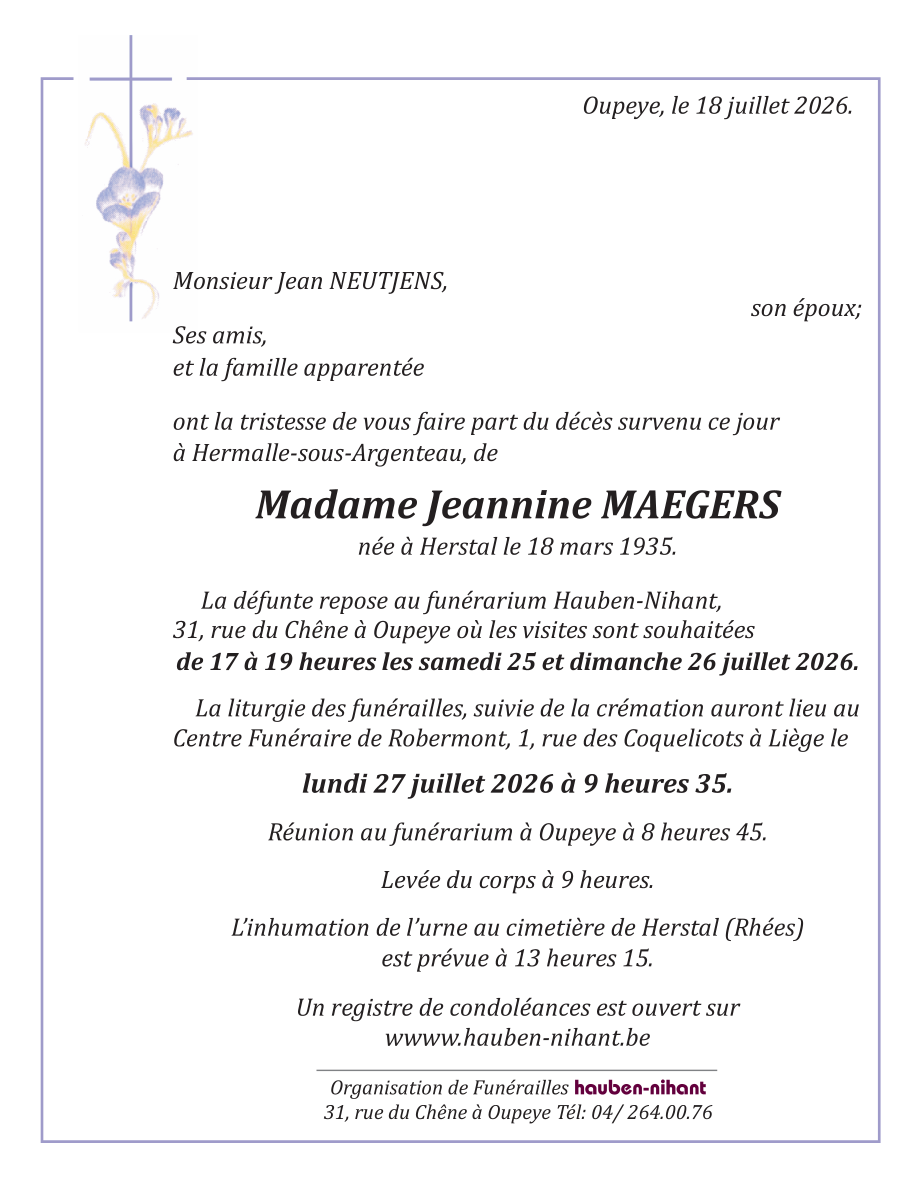 Image Annonce nécrologique