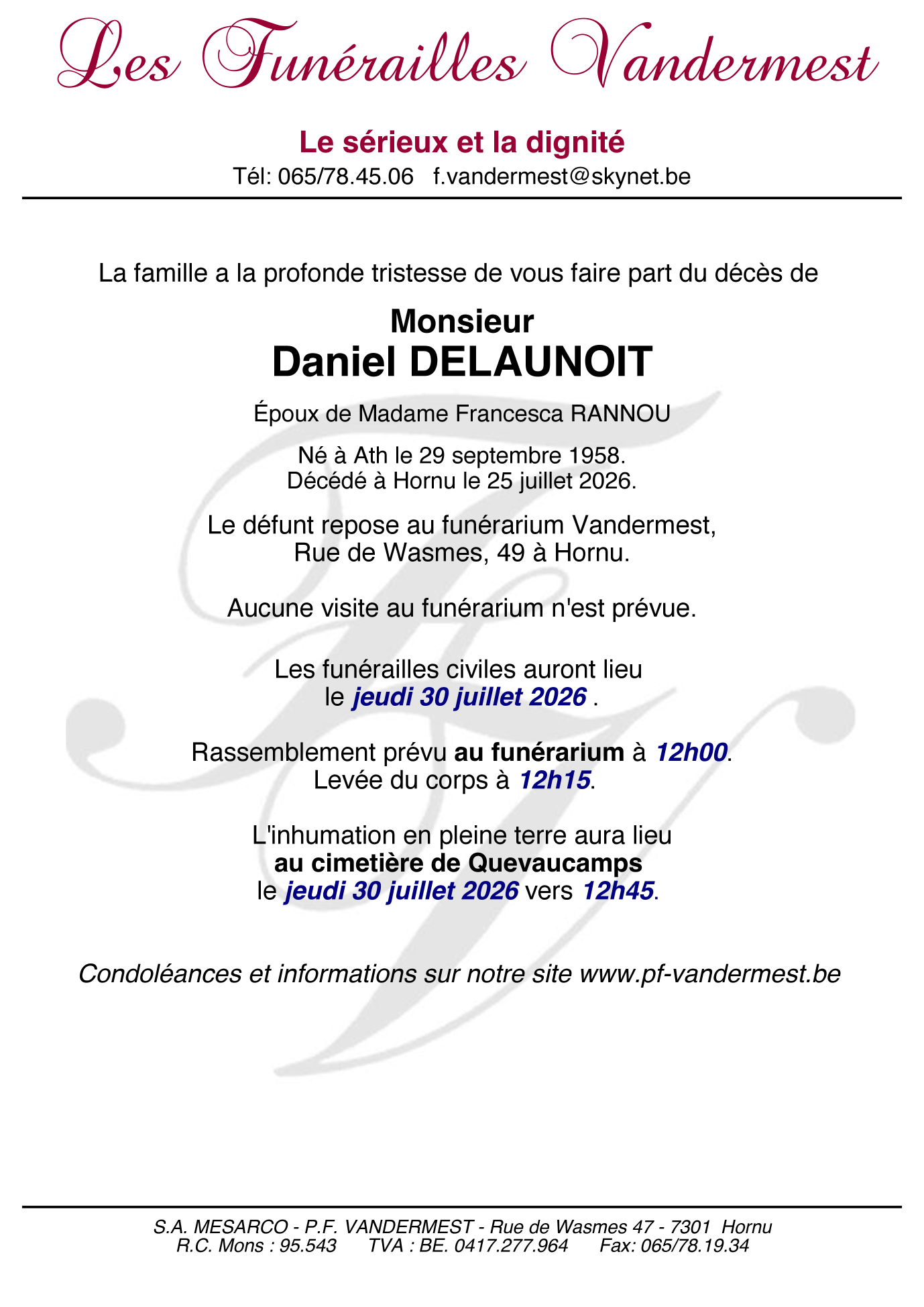 Image Annonce nécrologique