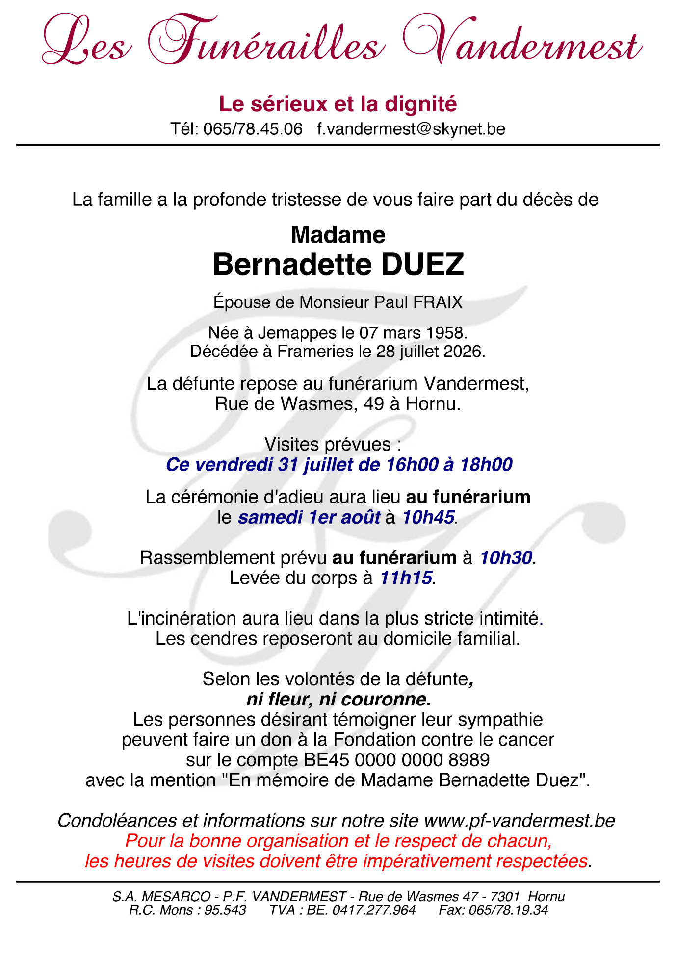 Image Annonce nécrologique