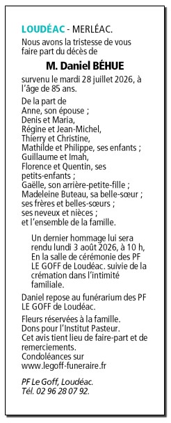 Image Annonce nécrologique