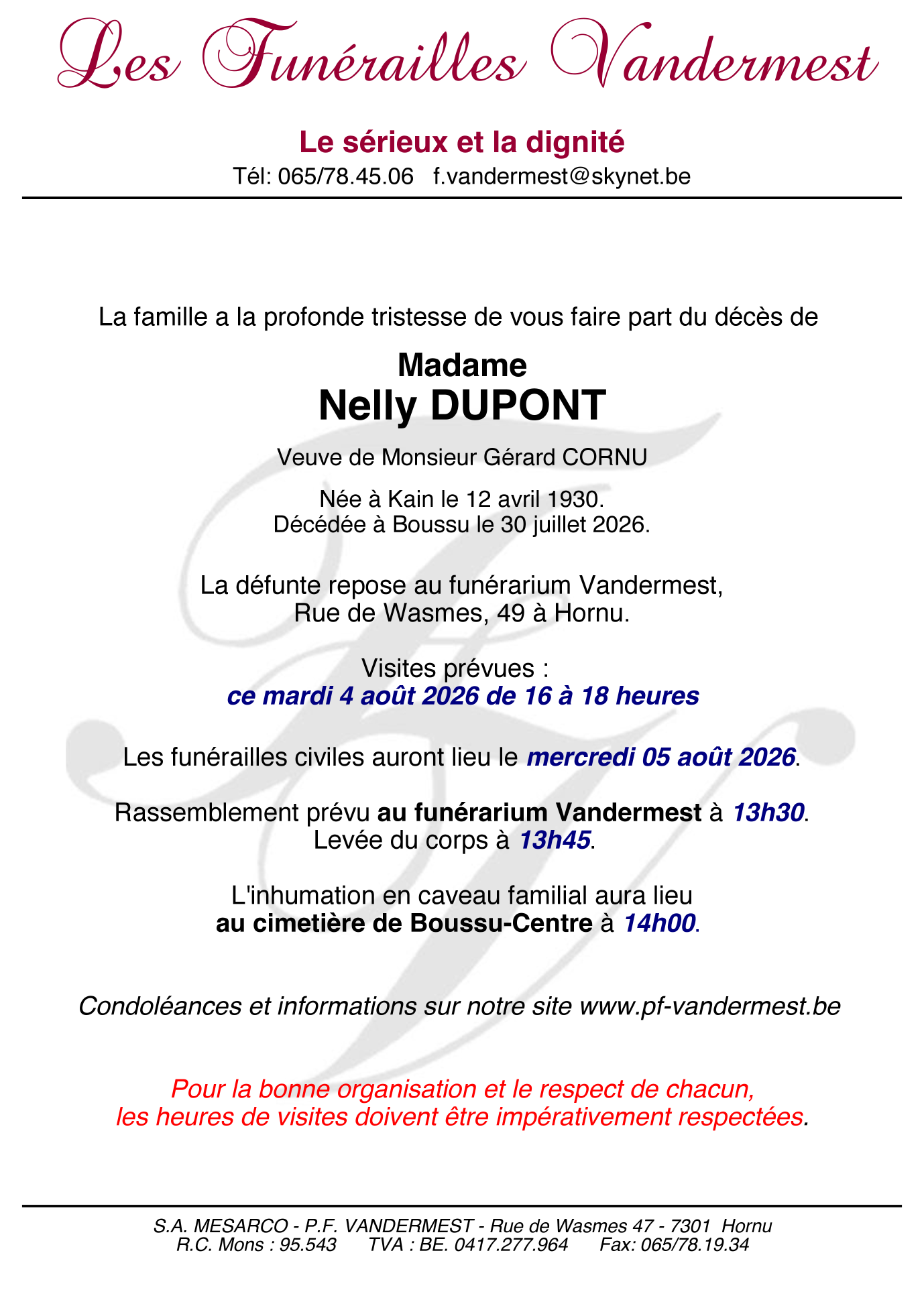 Image Annonce nécrologique