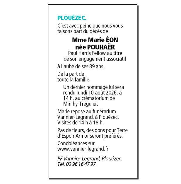 Image Annonce nécrologique