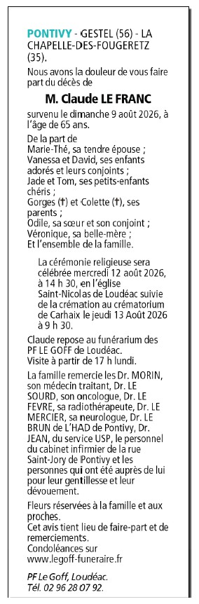 Image Annonce nécrologique