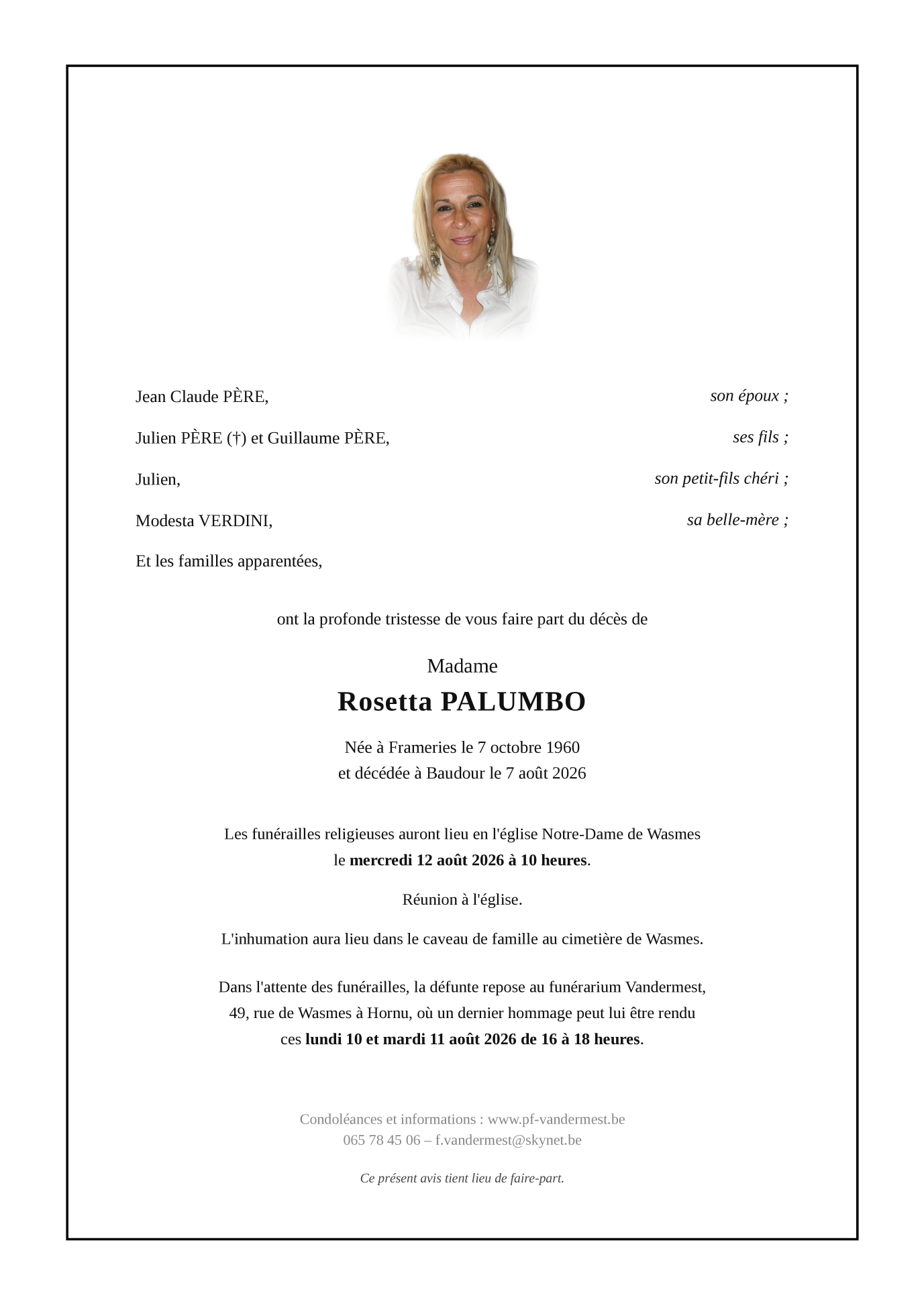 Image Annonce nécrologique