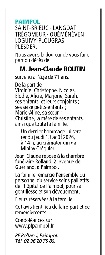 Image Annonce nécrologique