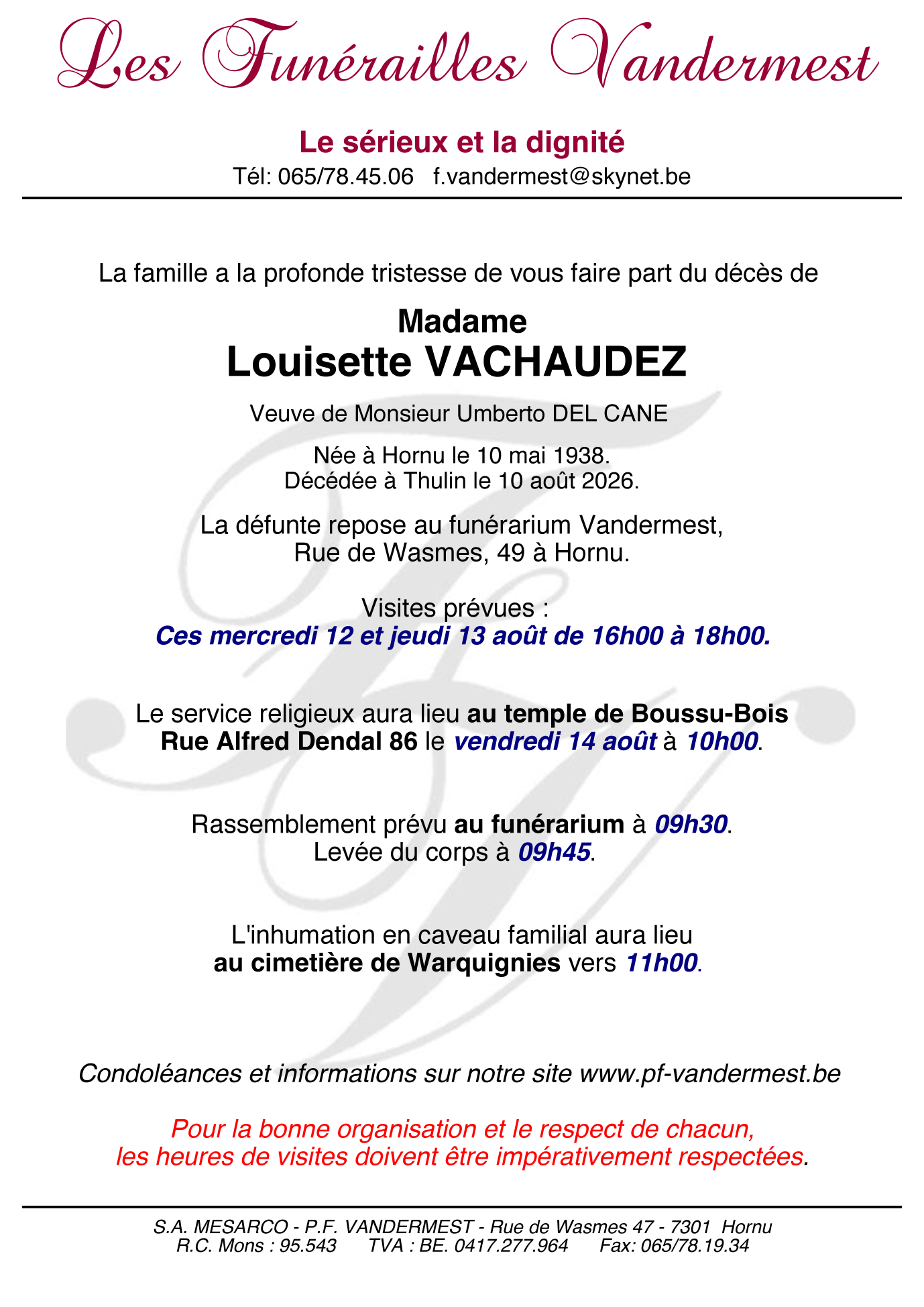 Image Annonce nécrologique