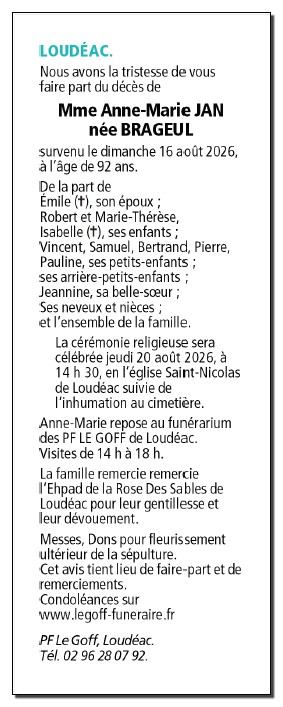 Image Annonce nécrologique