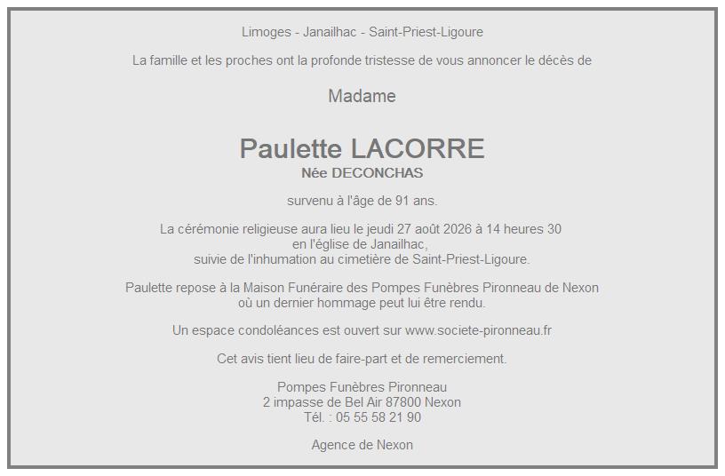 Image Annonce nécrologique