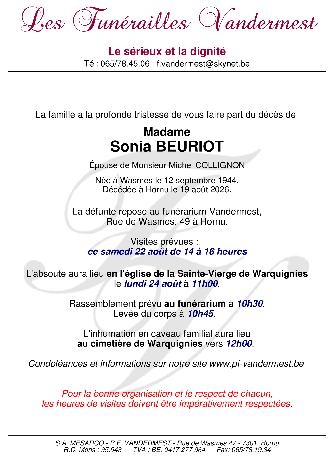 Image Annonce nécrologique