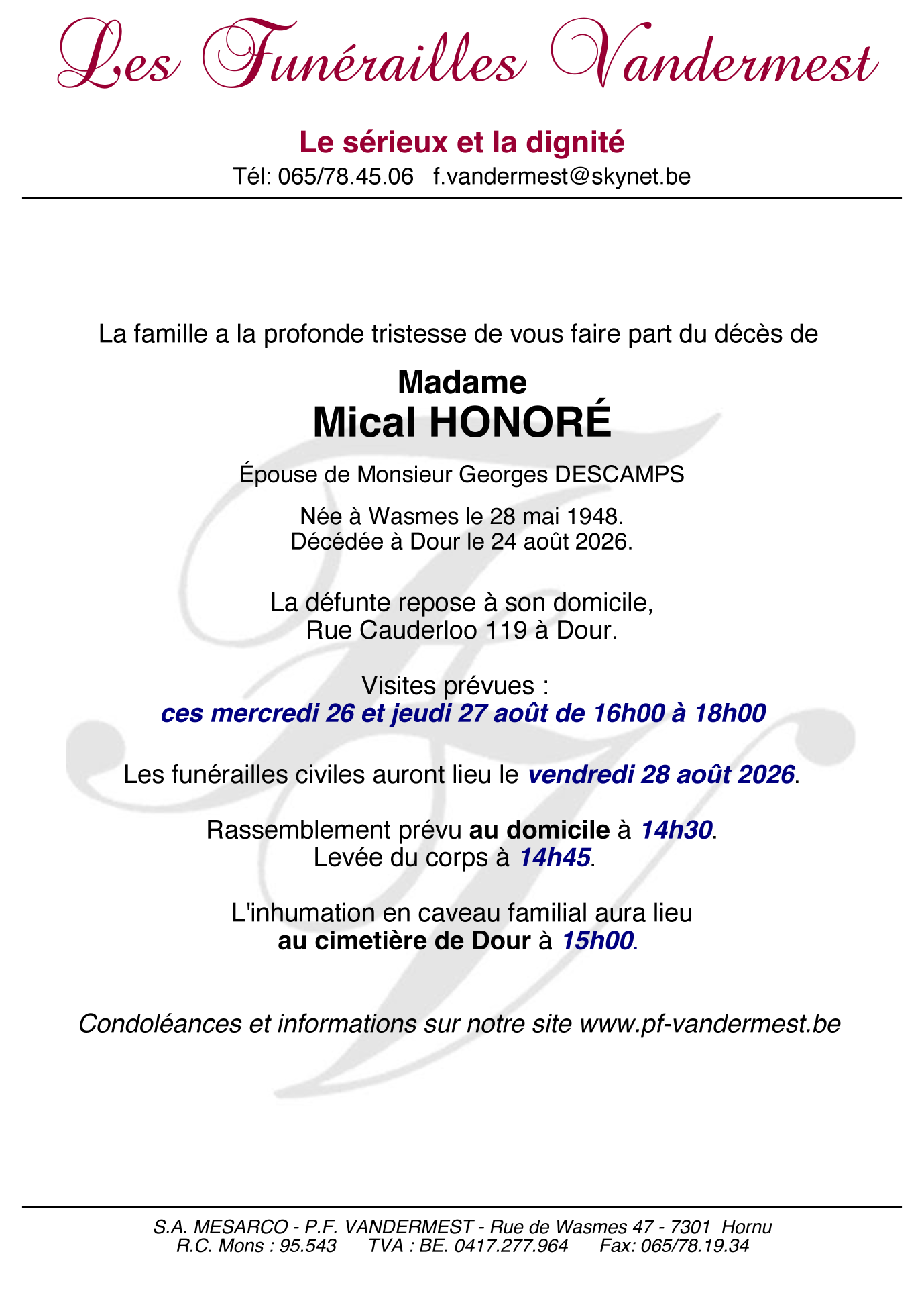Image Annonce nécrologique