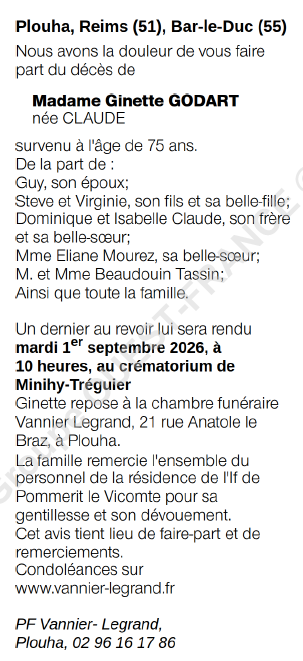 Image Annonce nécrologique