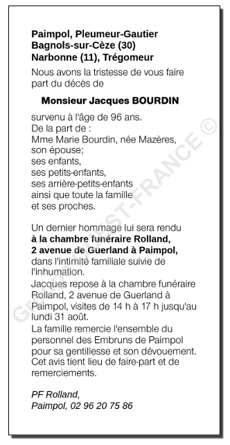 Image Annonce nécrologique