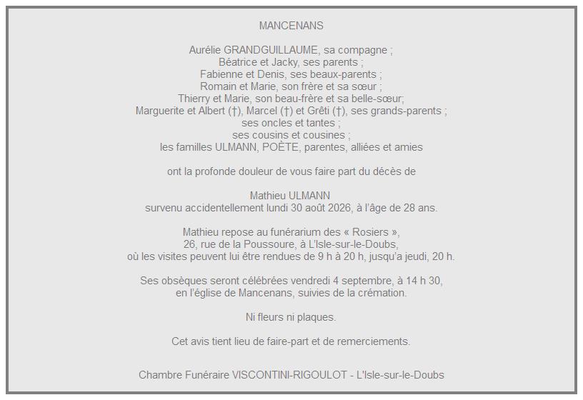 Image Annonce nécrologique