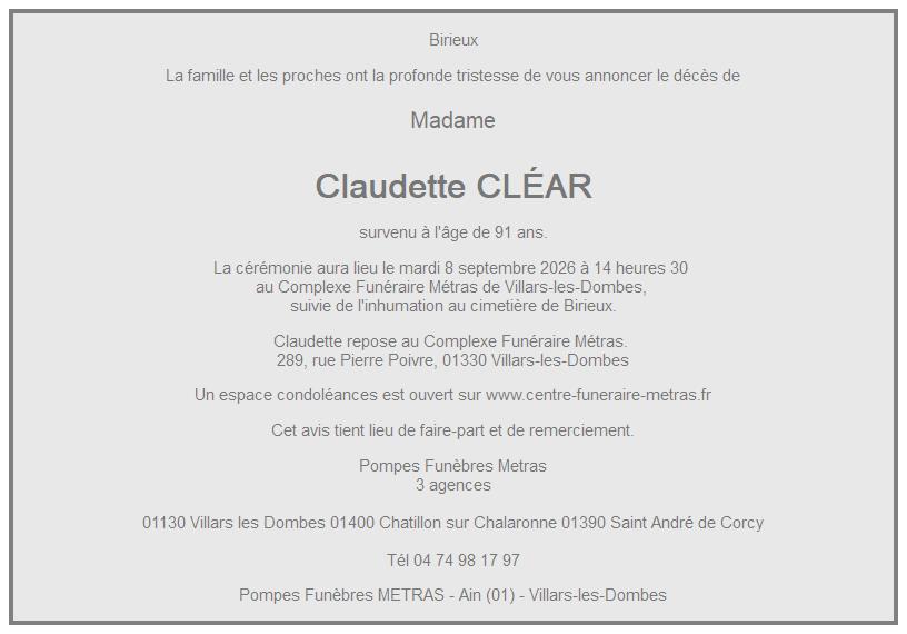 Image Annonce nécrologique