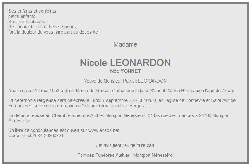 Image Annonce nécrologique