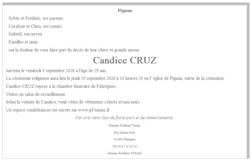 Image Annonce nécrologique