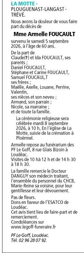 Image Annonce nécrologique