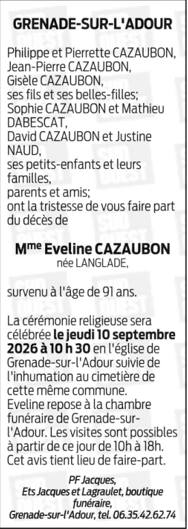 Image Annonce nécrologique