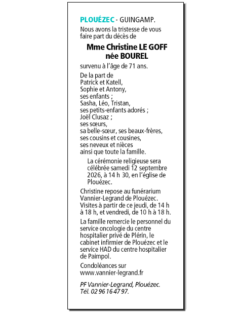 Image Annonce nécrologique