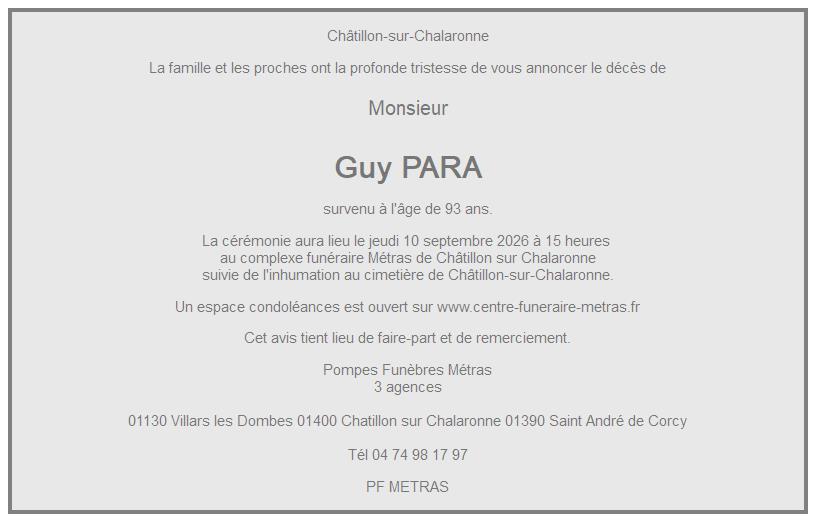 Image Annonce nécrologique