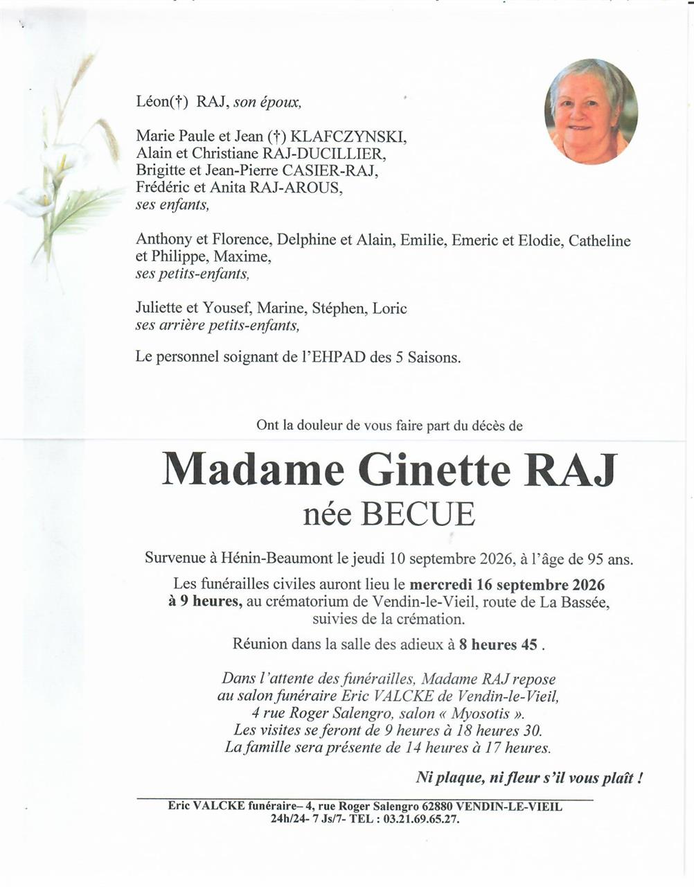 Image Annonce nécrologique