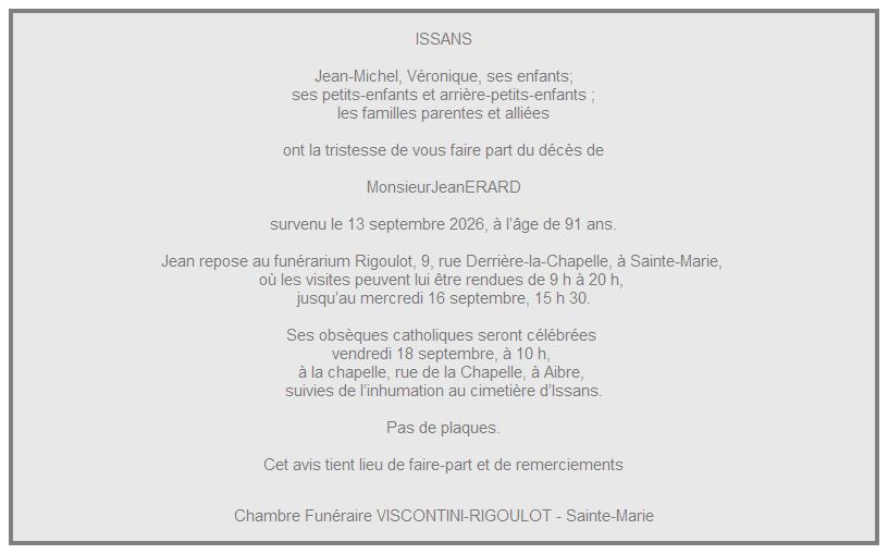 Image Annonce nécrologique