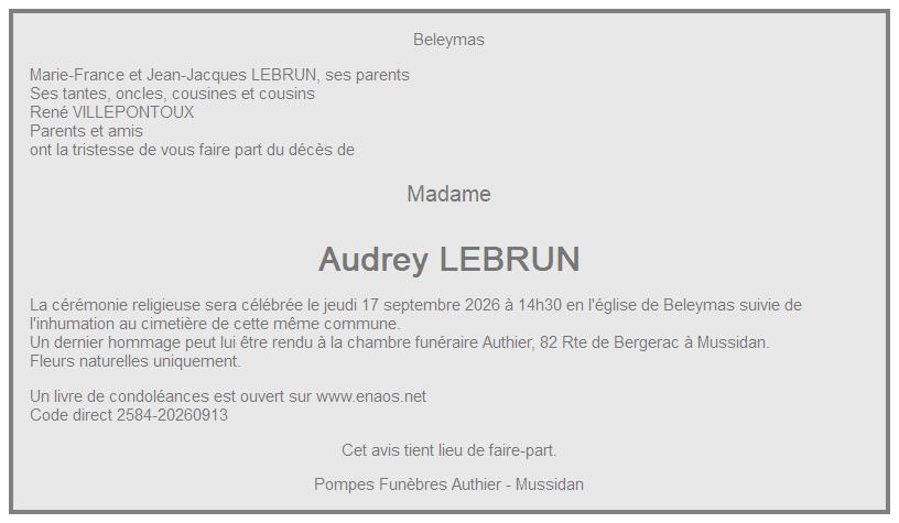 Image Annonce nécrologique
