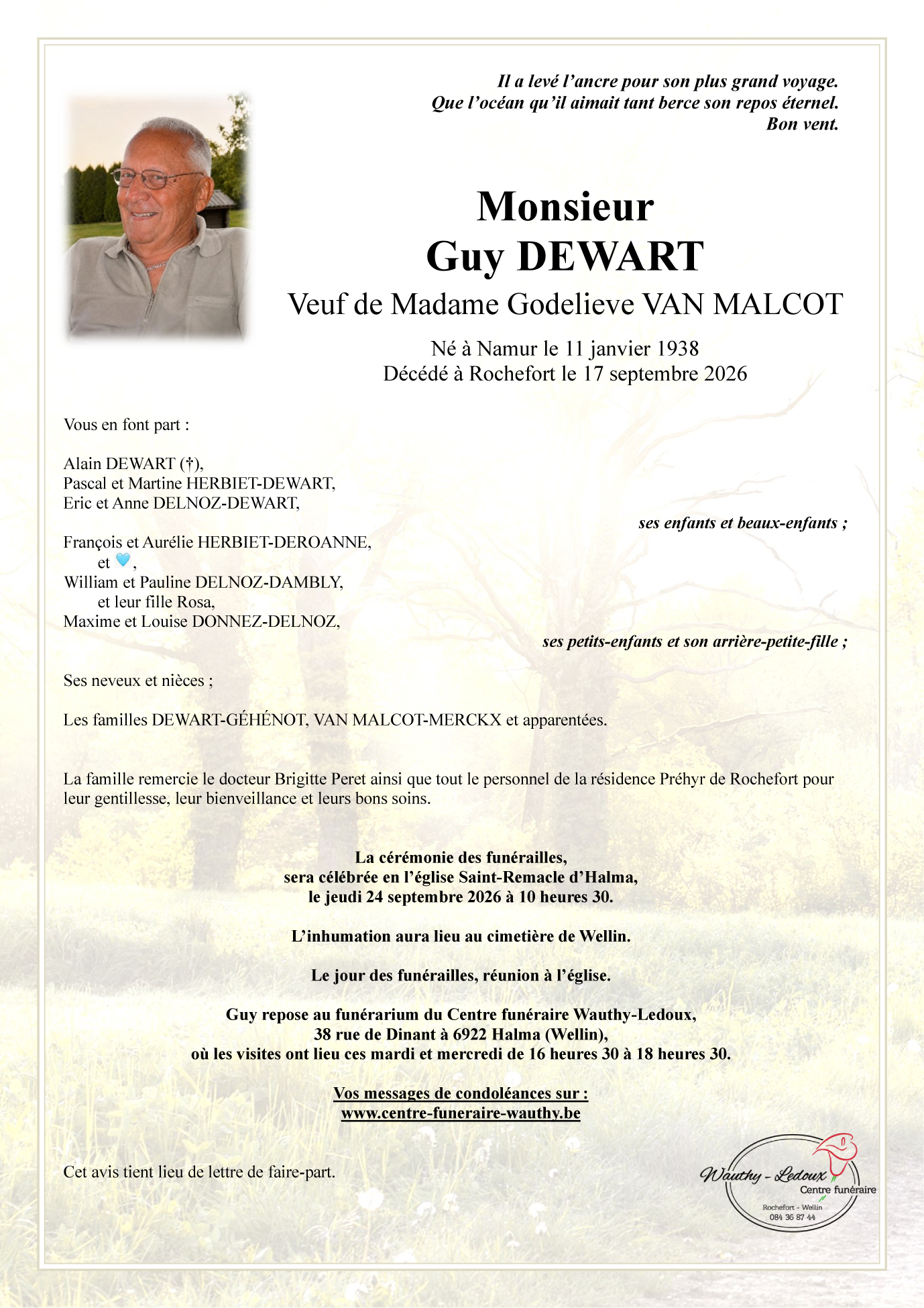 Image Annonce nécrologique