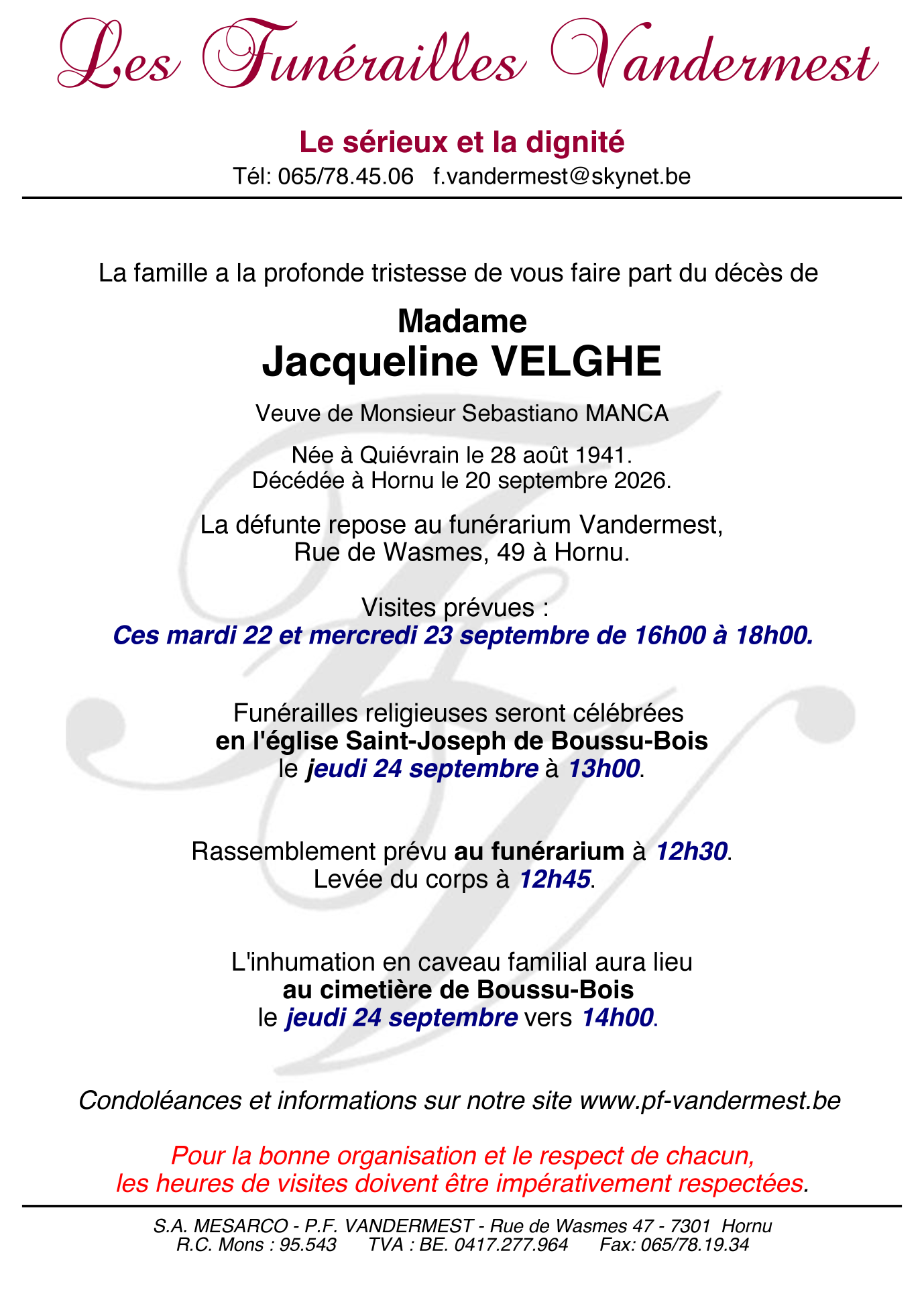 Image Annonce nécrologique