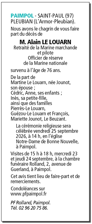 Image Annonce nécrologique