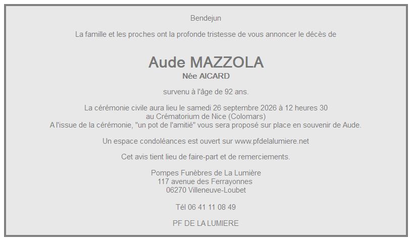 Image Annonce nécrologique