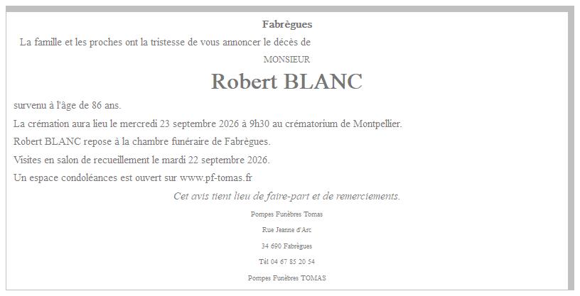 Image Annonce nécrologique