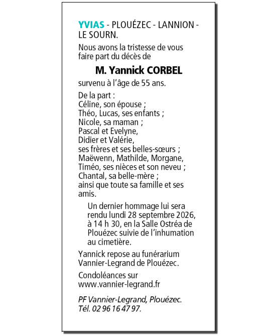 Image Annonce nécrologique