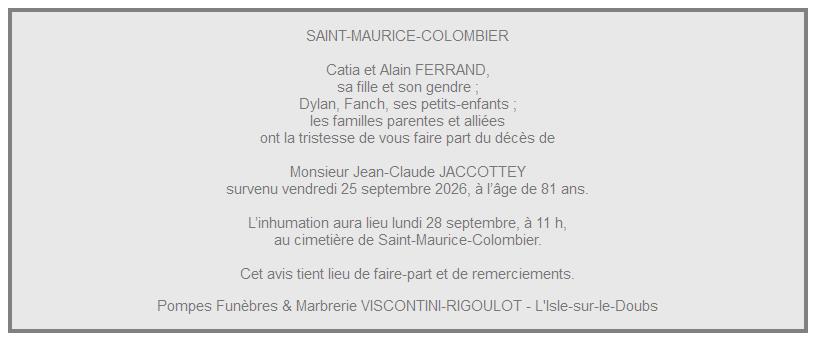 Image Annonce nécrologique
