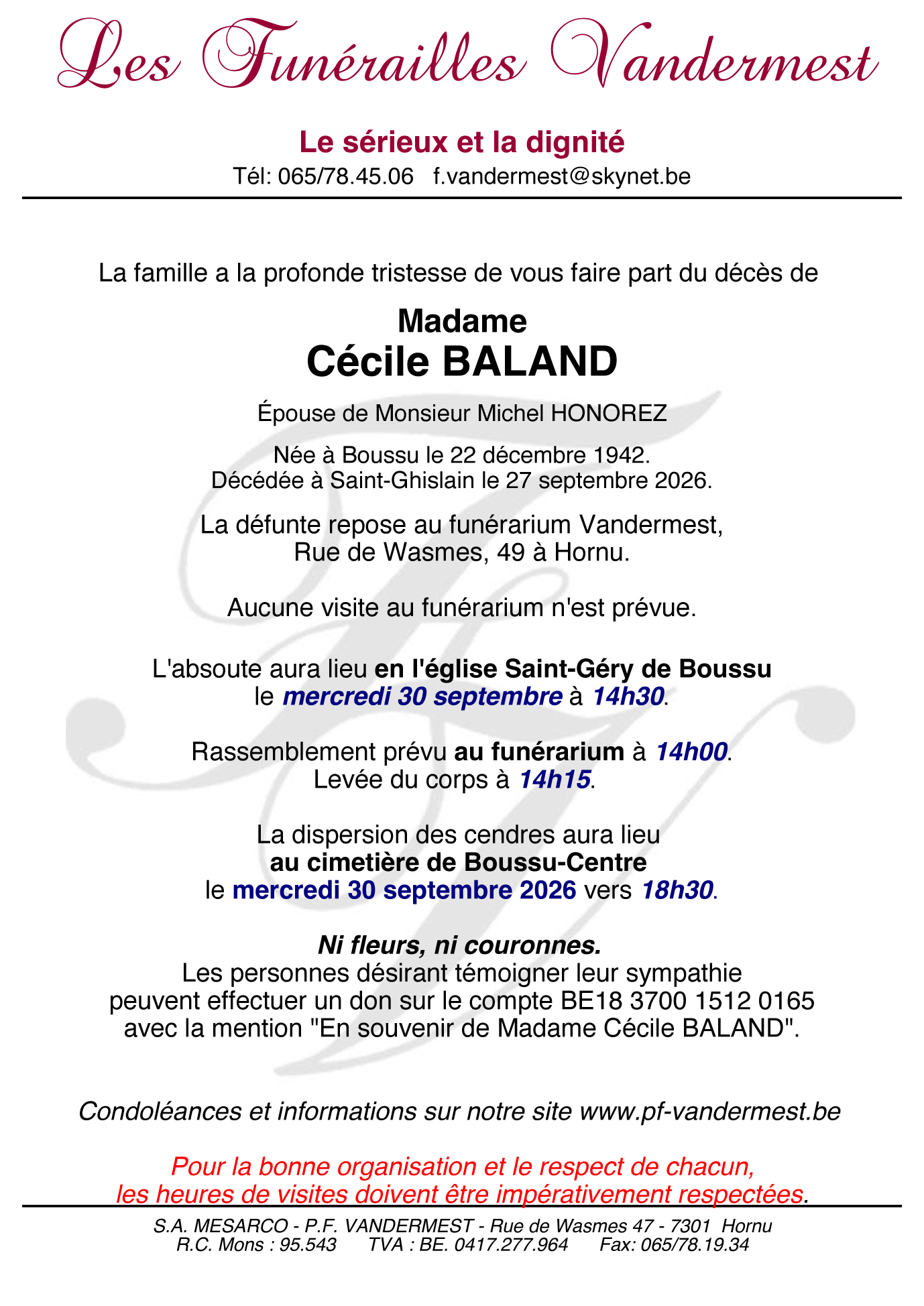 Image Annonce nécrologique