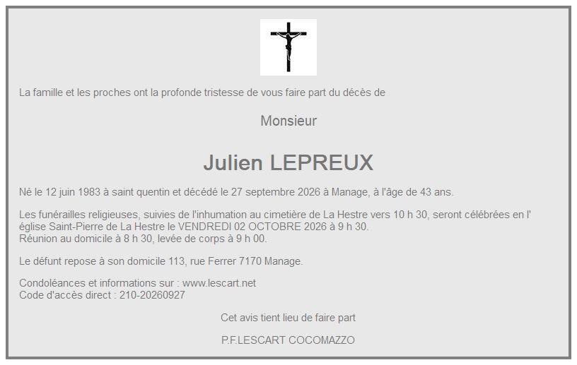 Image Annonce nécrologique