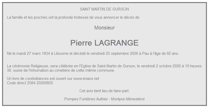Image Annonce nécrologique