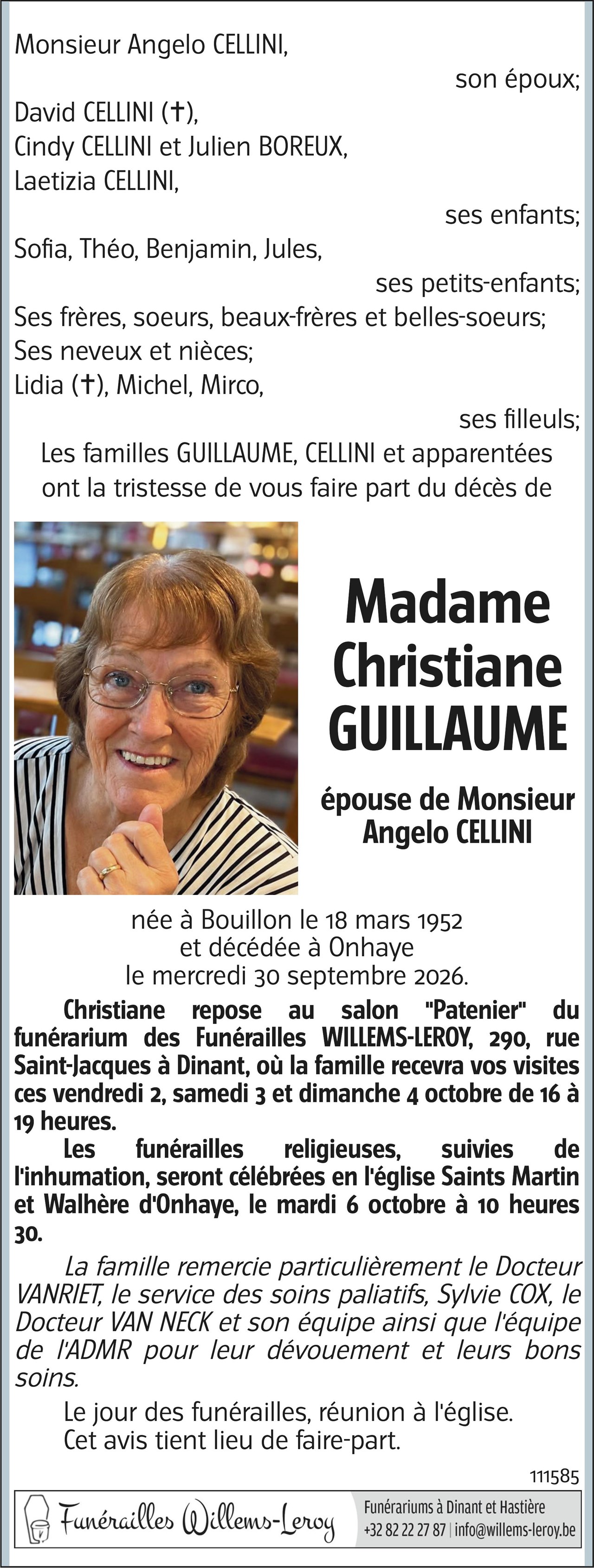 Image annonce nécrologique
