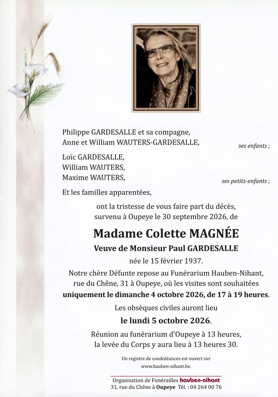 Image Annonce nécrologique