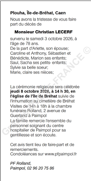 Image Annonce nécrologique